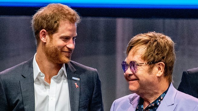 Elton John,príncipe Harry