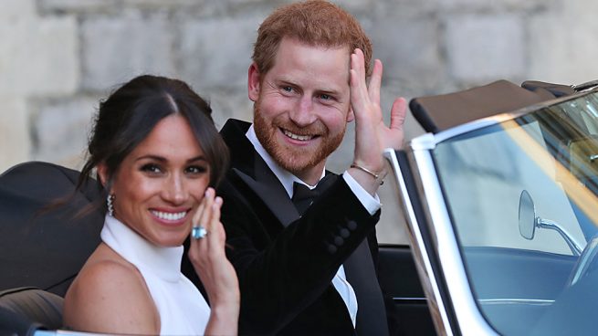 Meghan y Harry el día de su boda / Gtres