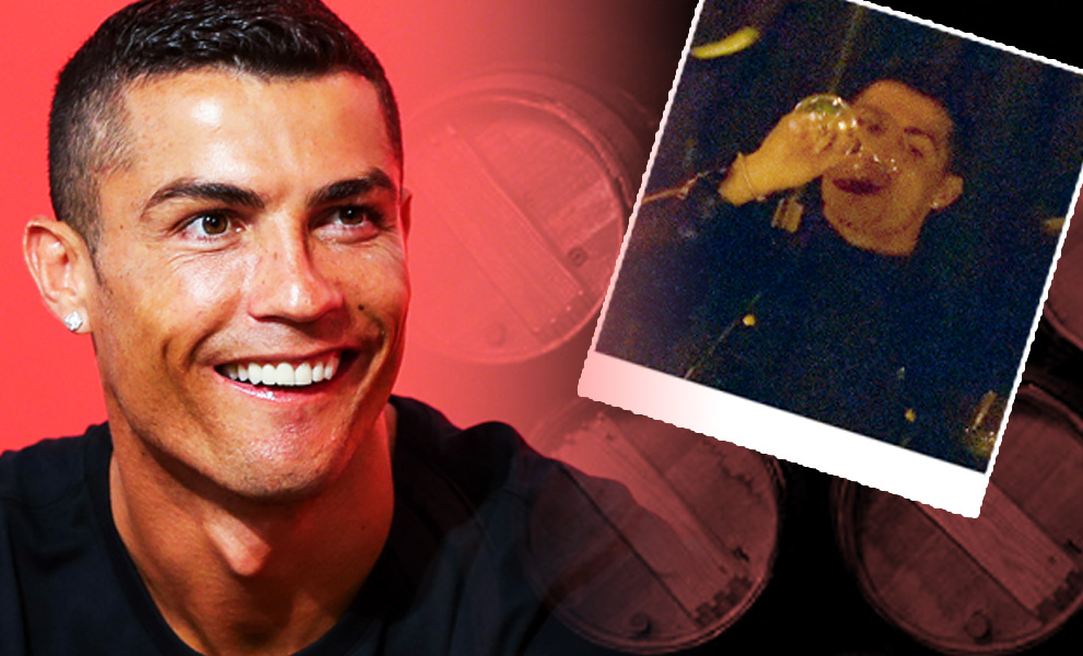 Desmontamos el mito de que Cristiano Ronaldo no bebe alcohol