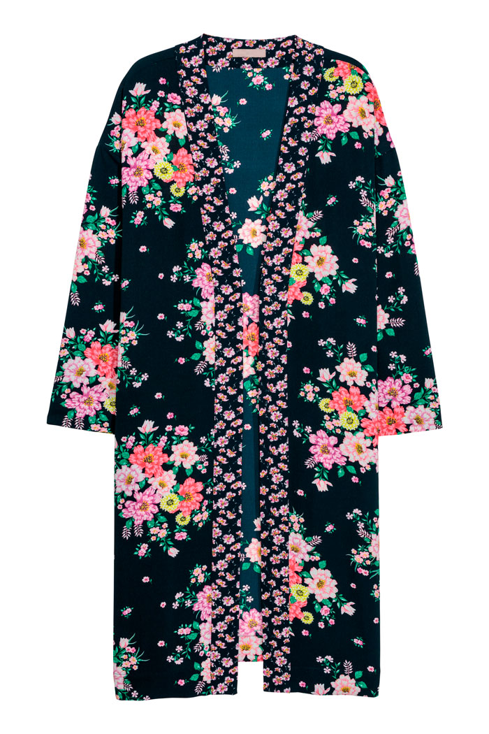 Kimono flores H&M