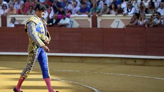 Jesulín de Ubrique durante su corrida de este domingo /Gtres