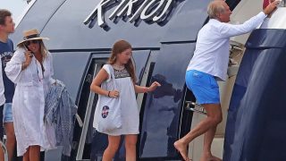 Alberto Palatchi y Zita Serrano-Suñer pillados durante sus vacaciones en Ibiza/ Gtres