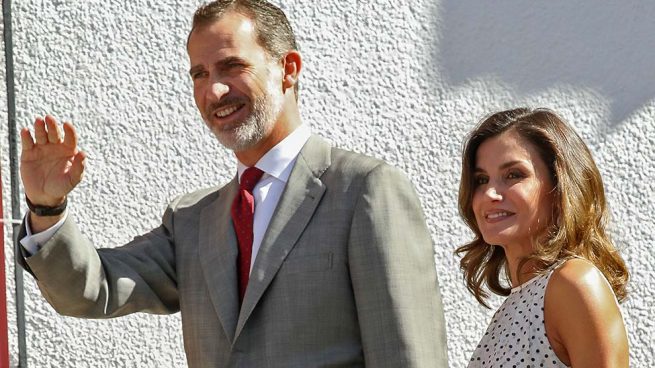 Los reyes Felipe y Letizia