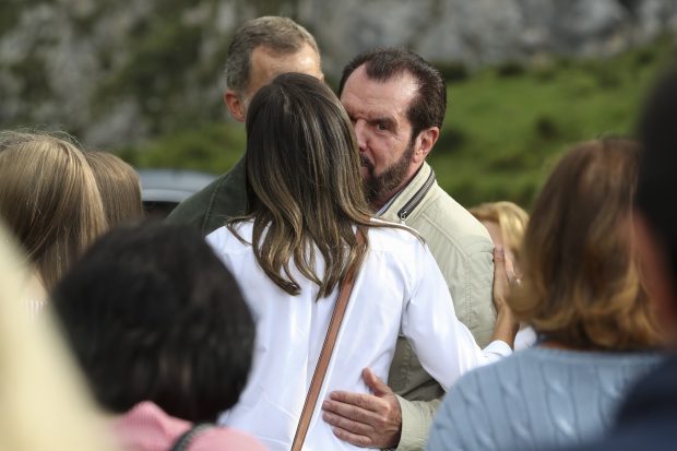 Jesús Ortiz y la reina doña Letizia / Gtres