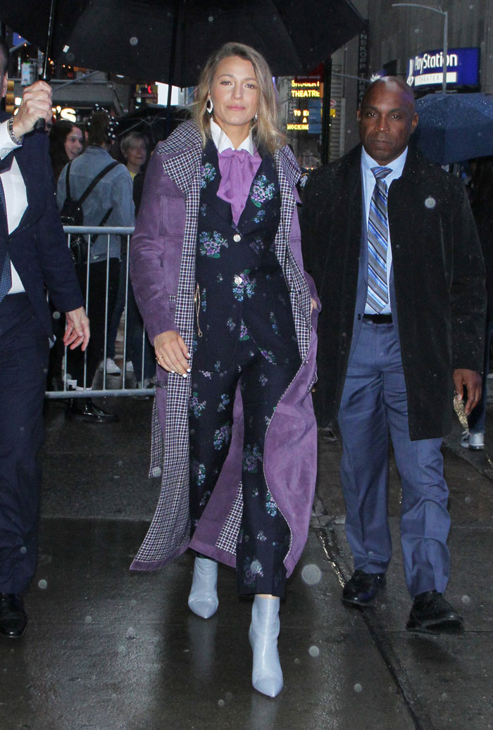 Blake Lively en la 'fashion week' de Nueva York