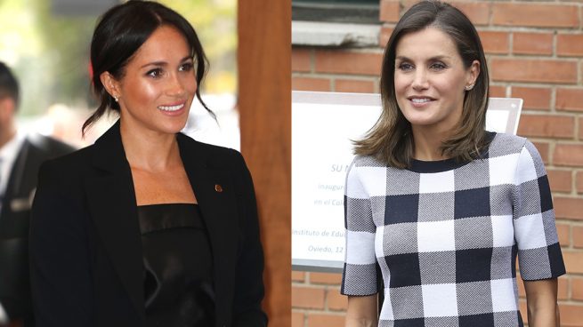 Meghan Markle y doña Letizia en un montaje / Gtres