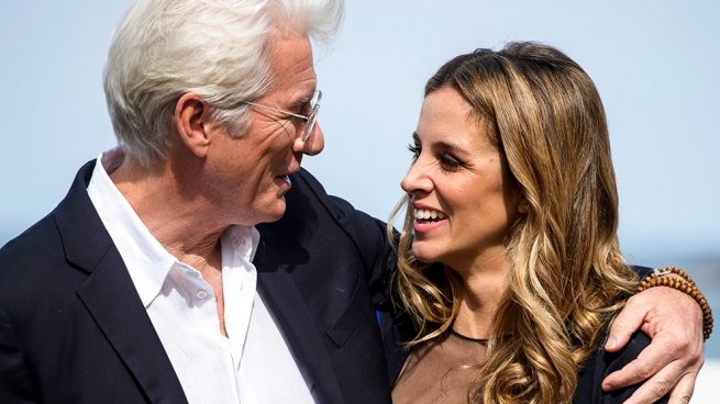 Richard Gere y Alejandra Silva