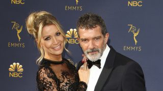 Antonio Banderas y Nicole en los Emmy / Gtres