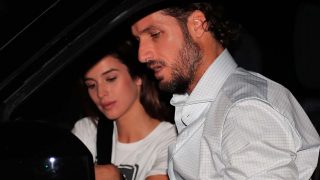 Feliciano López y Sandra Gago acudieron juntos al local donde el tenista celebró su cumpleaños/ Gtres