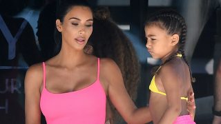 Kim Kardashian con su hija North West en una imagen de archivo / GTRES