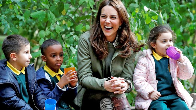 EN VÍDEO: La adorable respuesta de Kate Middleton a una niña