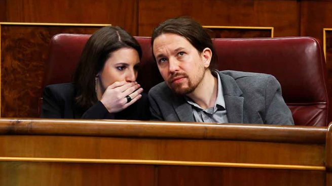 Irene Montero y Pablo Iglesias,