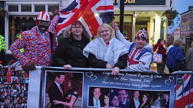 Windsor calienta motores para la boda de Eugenia de York