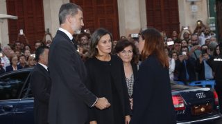 Los Reyes a su llegada a Manacor / Casa Real