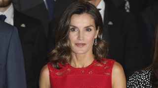 Doña Letizia Ortiz durante las audiencias previas a los premios Princesa de Asturias / Gtres