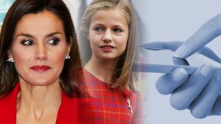 GALERÍA: Cuando Letizia sucumbió al móvil en público