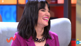 Irene Villa, durante la entrevista / Telecinco.
