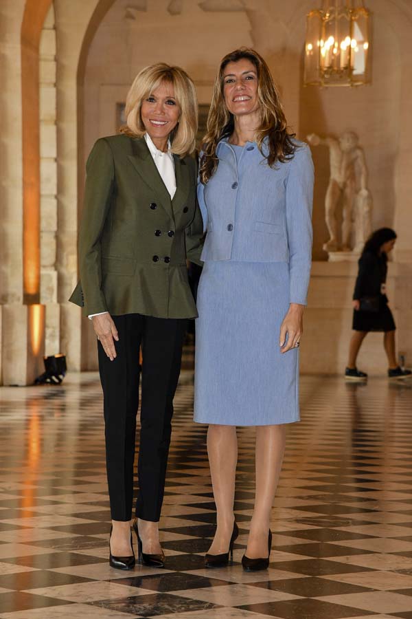 Brigitte Macron y Begoña Gómez 