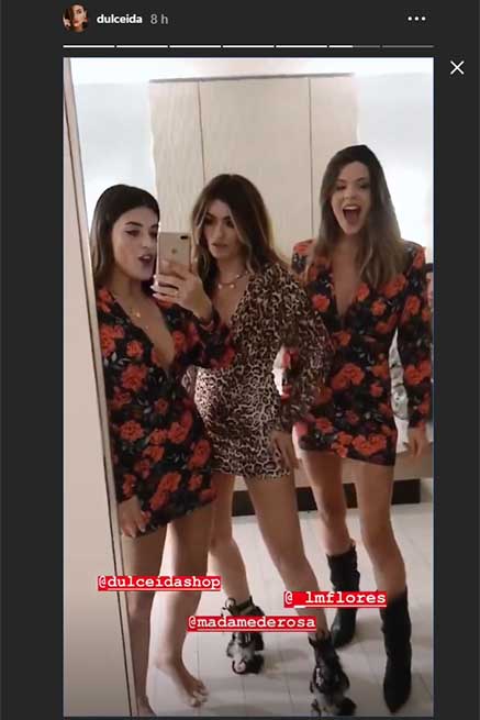 Laura Matamoros, Dulceida y Madame de Rosa / Instagram