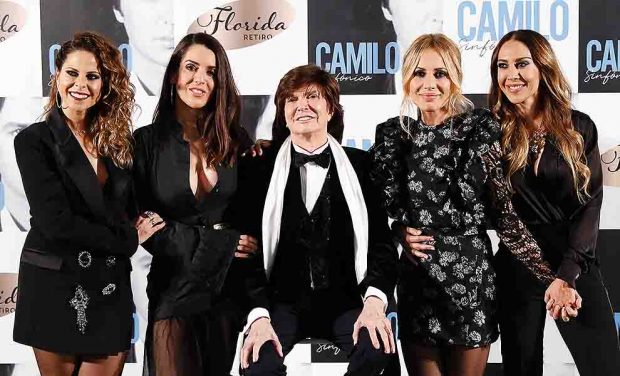 Camilo Sesto con Mónica Naranjo, Marta Sánchez, Pastora Soler y Ruth Lorenzo