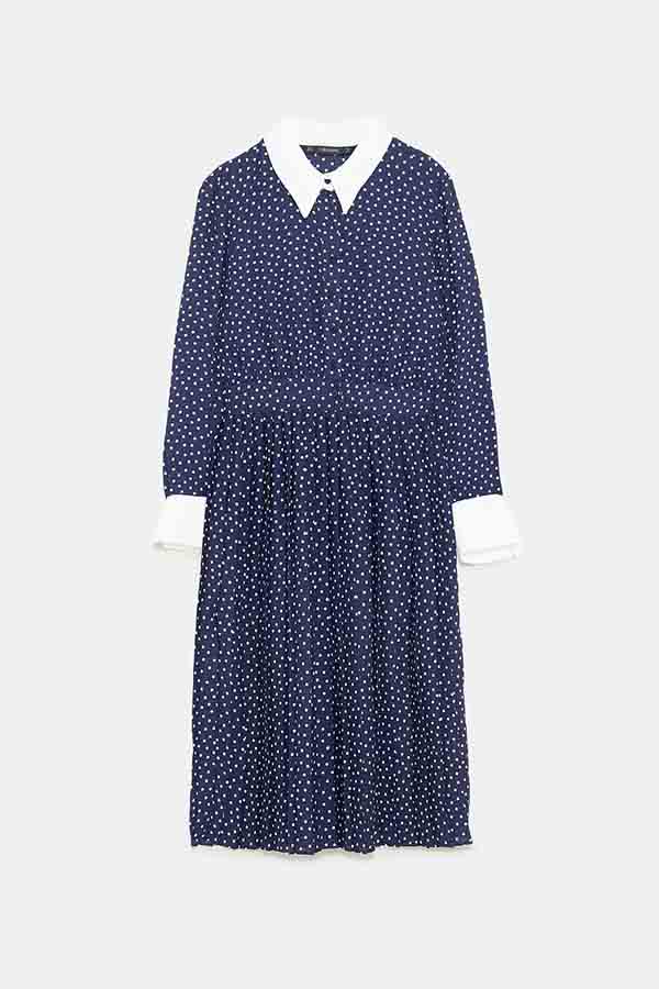 Vestido de Zara (39.95€) / Gtres