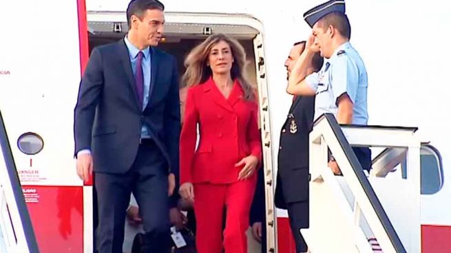 Begoña Gómez y Pedro Sánchez