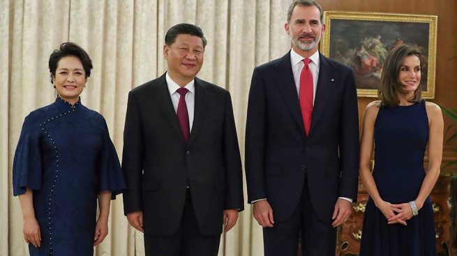 Cena de Gala ofrecida por los Reyes en honor de Sr XI Jinping y su esposa la Sra.Peng Liyuan