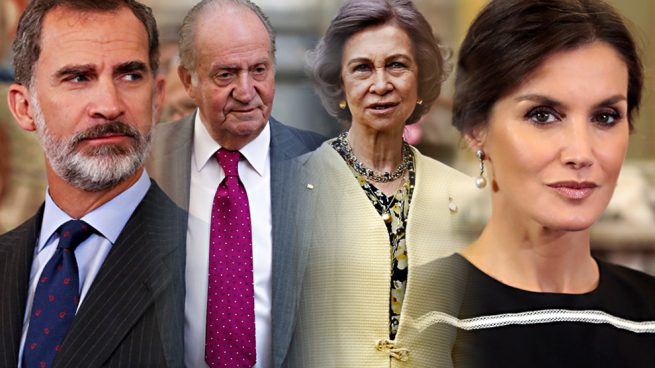 Familia real Reyes Felipe Letizia Juan Carlos Sofía Constitución