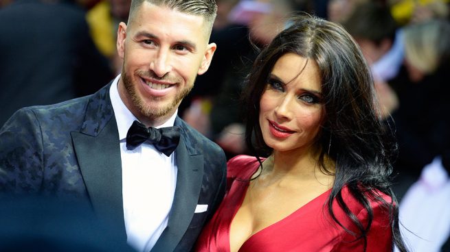 Sergio Ramos y Pilar Rubio balón de oro