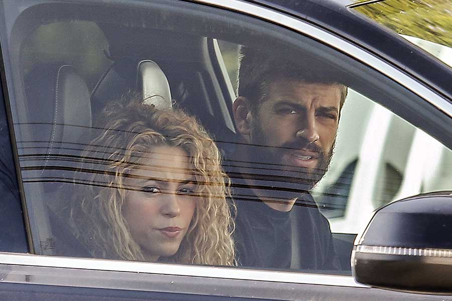 Shakira y Piqué en una imagen de archivo 