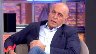 Kiko durante su intervención en Viva la vida / Telecinco
