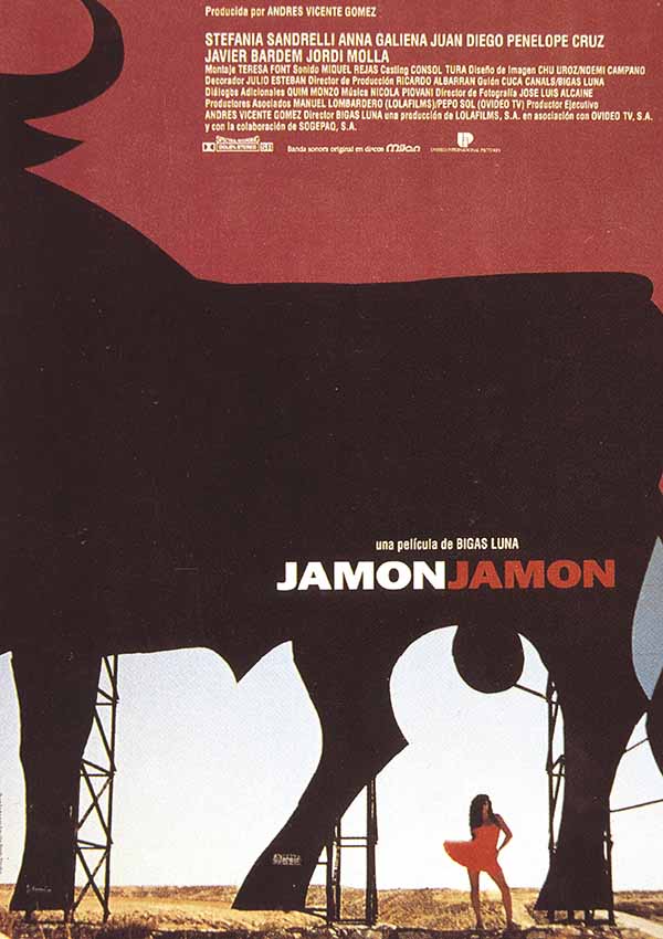 Cartel de la película 'Jamón Jamón' 