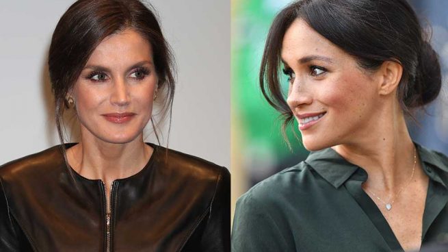 La reina Letizia y Meghan Markle