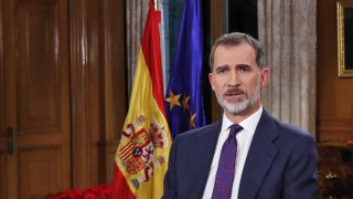 Don Felipe durante el discurso / Casa Real