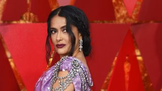 Salma Hayek en los Premios Oscar 2018 / Gtres