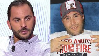 Antonio Tejado y Kiko Rivera en un fotomontaje