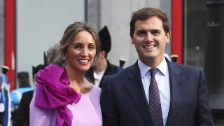 Albert Rivera y Beatriz Tajuelo durante los Premios Princesa de Asturias 2018 / Gtres