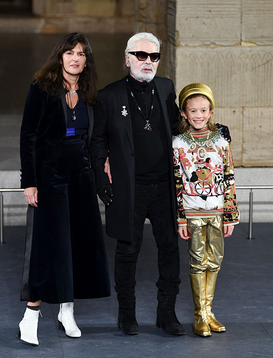 Karl Lagerfeld y Virginie Viard