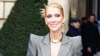 La cantante Céline Dion en la Semana de la Moda de Alta Costura de París. / Gtres