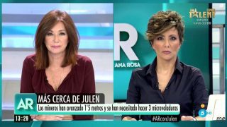 Ana Rosa Quintana y Sonsoles Ónega, en el especial informativo de Julen / Mediaset.