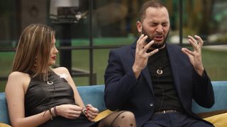 Candela y Antonio Tejado en una discusión en GH DÚO./Mediaset