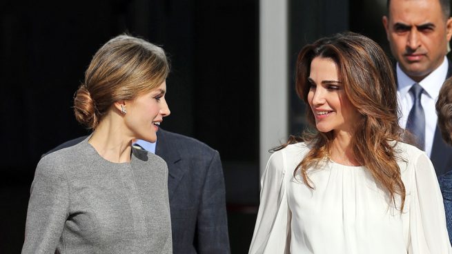 Rania y Letizia en una imagen de archivo / Gtres