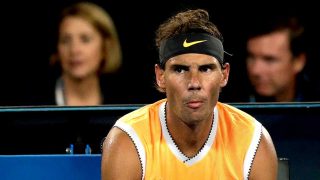 Rafa Nadal, durante un partido del Open de Australia 2019 / Gtres