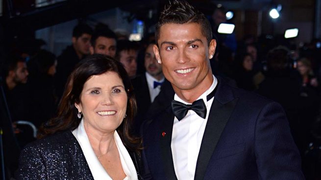 Cristiano Ronaldo y Dolores Aveiro