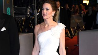 Kate Middleton a su llegada a los premios Bafta 2019 / Gtres