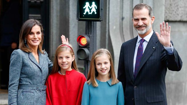 Los reyes Felipe y Letizia