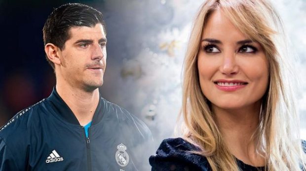 Alba Carrillo, Thibaut Courtois,