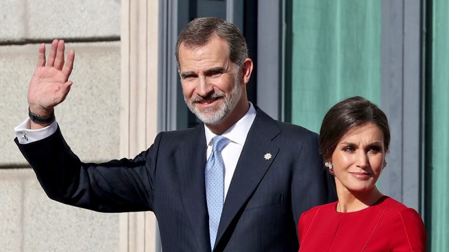 Los reyes don Felipe y doña Letizia