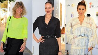Eva González, Arancha de Benito, Elena Tablada, y más famosas no se perdieron el desfile / Gtres.