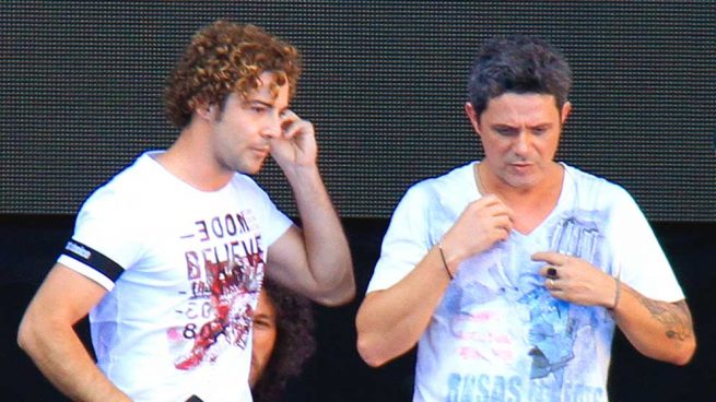 David Bisbal y Alejandro Sanz